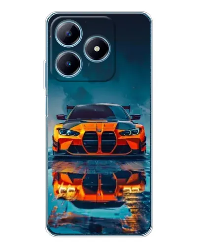 Чохол для Realme C61 з картинкою «BMW — золота емблема» Чохол для Realme C61 з картинкою «BMW — золота емблема»