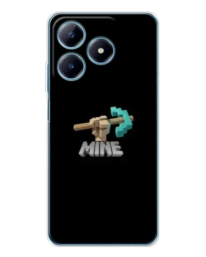 Чохол для Realme C61 з картинкою «Алмазне кайло»