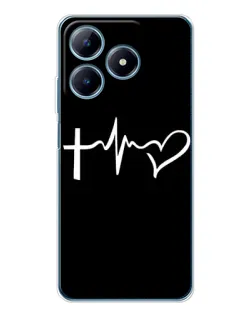 Чехол для Realme C61 с картинкой «Пульс веры»