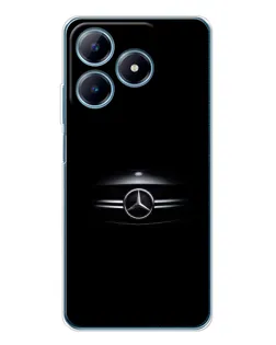 Чохол для Realme C61 з картинкою «Mercedes — абстрактні лінії»