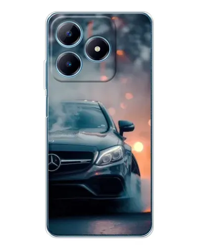Чохол для Realme C61 з картинкою «Mercedes — нічне місто» Чохол для Realme C61 з картинкою «Mercedes — нічне місто»