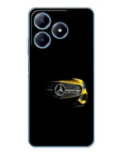 Чохол для Realme C61 з картинкою «Mercedes — ретро стиль»