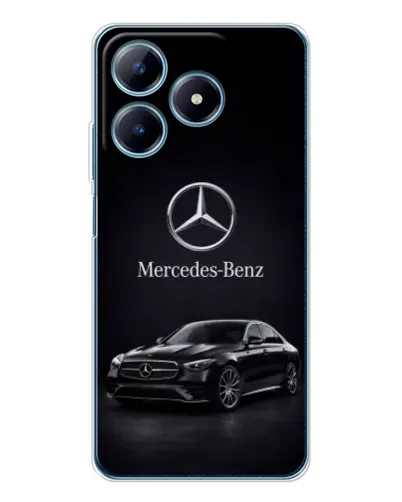 Чохол для Realme C61 з картинкою «Mercedes — решітка радіатора» Чохол для Realme C61 з картинкою «Mercedes — решітка радіатора»