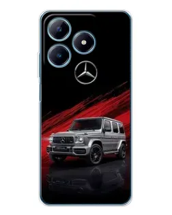 Чохол для Realme C61 з картинкою «Mercedes G-Class червоний»