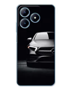 Чохол для Realme C61 з картинкою «Світло фар Mercedes»