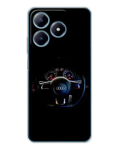Чохол для Realme C61 з картинкою «Салон Audi — кермо» Чохол для Realme C61 з картинкою «Салон Audi — кермо»