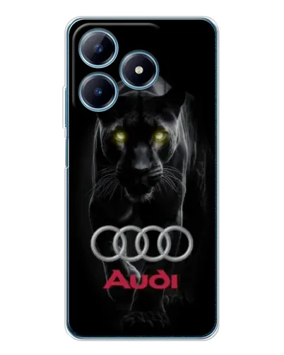 Чохол для Realme C61 з картинкою «Пантера та Audi» Чохол для Realme C61 з картинкою «Пантера та Audi»