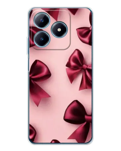Чохол для Realme C61 з картинкою «Бордовий атлас» Чохол для Realme C61 з картинкою «Бордовий атлас»