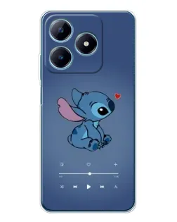 Чехол для Realme C61 с картинкой «Музыкальный Stitch» Чехол для Realme C61 с картинкой «Музыкальный Stitch»