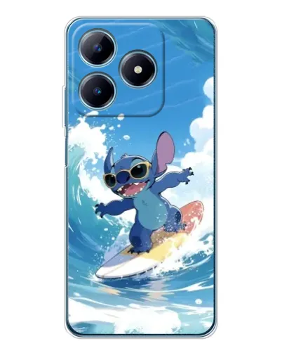 Чехол для Realme C61 с картинкой «Стич на волне» Чехол для Realme C61 с картинкой «Стич на волне»