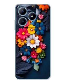 Чохол для Realme C61 з картинкою «Квіткова феєрія»