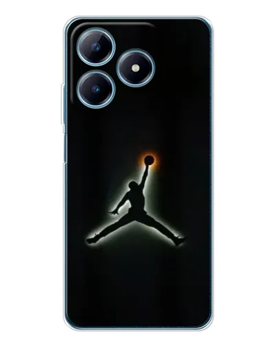 Чохол для Realme C63 4G з картинкою «Jordan Gradient Logo»