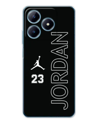 Чохол для Realme C63 4G з картинкою «Jordan Vertical»