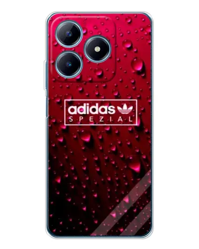 Чохол для Realme C63 4G з картинкою «Adidas Gold Marble»