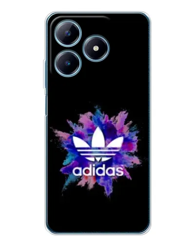 Чохол для Realme C63 4G з картинкою «Вибух фарб Adidas»