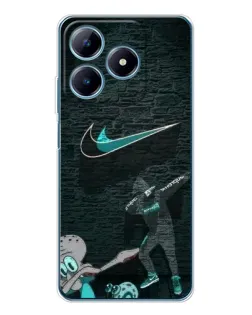 Чохол для Realme C63 4G з картинкою «Спортивний арт Nike» Чохол для Realme C63 4G з картинкою «Спортивний арт Nike»