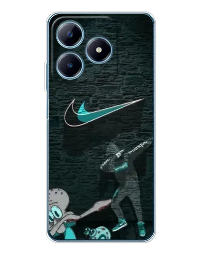 Чохол для Realme C63 4G з картинкою «Спортивний арт Nike»