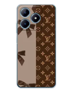 Чохол для Realme C63 4G з картинкою «Louis Vuitton — банти»