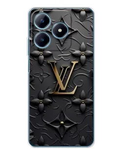 Чохол для Realme C63 4G з картинкою «Шкіряна текстура LV»