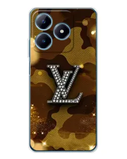 Чохол для Realme C63 4G з картинкою «Камуфляжний Louis Vuitton»