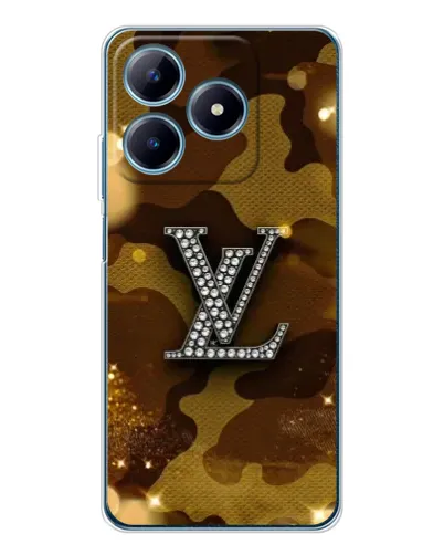 Чохол для Realme C63 4G з картинкою «Камуфляжний Louis Vuitton»