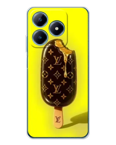 Чохол для Realme C63 4G з картинкою «Морозиво від LV»