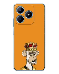 Чехол для Realme C63 4G с картинкой «Золотая обезьяна Bored Ape» Чехол для Realme C63 4G с картинкой «Золотая обезьяна Bored Ape»