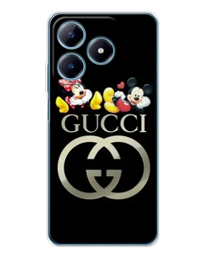 Чохол для Realme C63 4G з картинкою «Gucci — герої Disney»