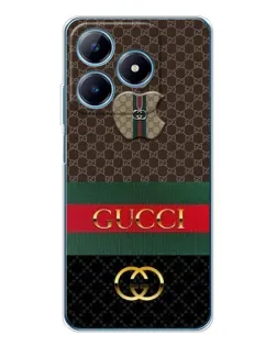 Чохол для Realme C63 4G з картинкою «Gucci — брендований десерт»