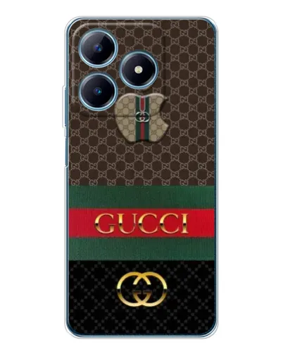 Чохол для Realme C63 4G з картинкою «Gucci — брендований десерт»