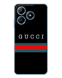 Чохол для Realme C63 4G з картинкою «Gucci — червоний пояс»