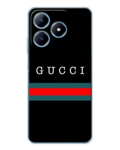 Чохол для Realme C63 4G з картинкою «Gucci — червоний пояс»