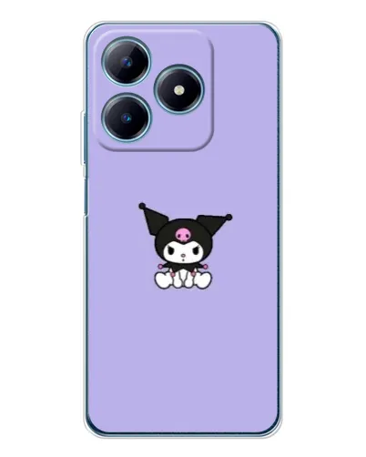 Чехол для Realme C63 4G с картинкой «Kuromi — фиолетовый минимализм» Чехол для Realme C63 4G с картинкой «Kuromi — фиолетовый минимализм»