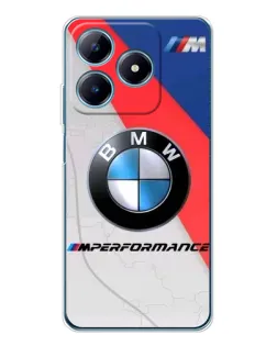 Чехол для Realme C63 4G с картинкой «BMW Performance стиль»