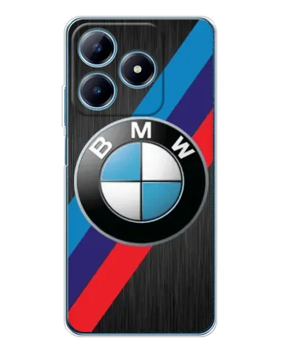 Чехол для Realme C63 4G с картинкой «BMW M-stripes стиль»