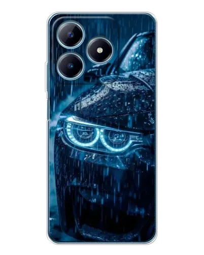 Чехол для Realme C63 4G с картинкой «BMW под дождем» Чехол для Realme C63 4G с картинкой «BMW под дождем»