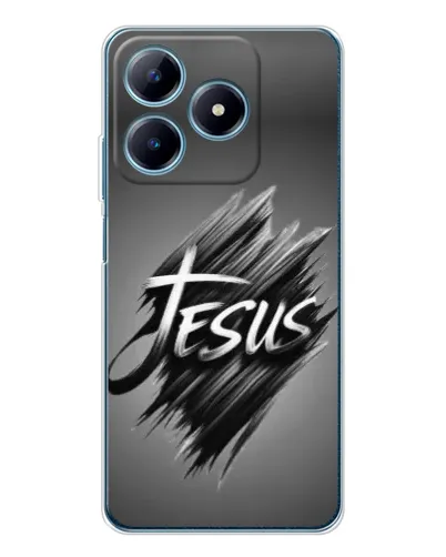 Чехол для Realme C63 4G с картинкой «Надпись Jesus Graffiti» Чехол для Realme C63 4G с картинкой «Надпись Jesus Graffiti»