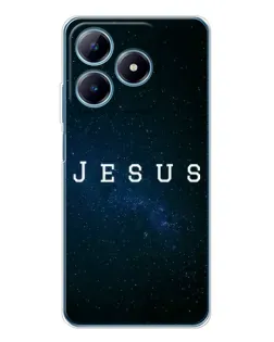 Чехол для Realme C63 4G с картинкой «Звездное небо Jesus»