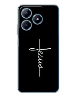 Чехол для Realme C63 4G с картинкой «Тонкая линия веры»