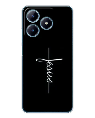 Чехол для Realme C63 4G с картинкой «Тонкая линия веры» Чехол для Realme C63 4G с картинкой «Тонкая линия веры»