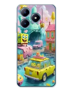 Чохол для Realme C63 4G з картинкою «Монстр-трак пригоди»