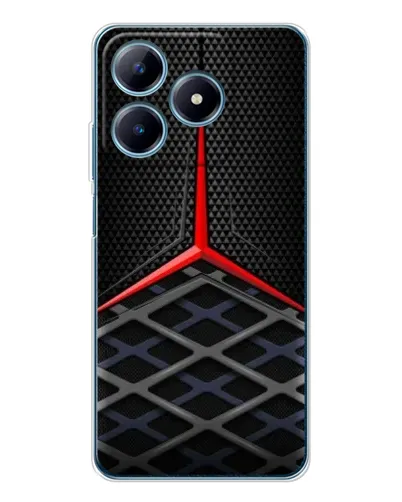 Чехол для Realme C63 4G с картинкой «Mercedes Carbon Grid» Чехол для Realme C63 4G с картинкой «Mercedes Carbon Grid»
