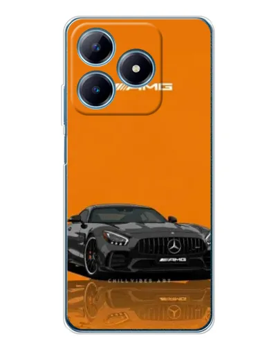 Чехол для Realme C63 4G с картинкой «Оранжевый Mercedes AMG» Чехол для Realme C63 4G с картинкой «Оранжевый Mercedes AMG»