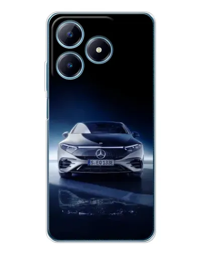 Чехол для Realme C63 4G с картинкой «Ночной Mercedes EQ» Чехол для Realme C63 4G с картинкой «Ночной Mercedes EQ»