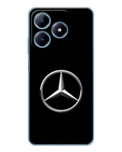 Чехол для Realme C63 4G с картинкой «Mercedes классический лого» Чехол для Realme C63 4G с картинкой «Mercedes классический лого»