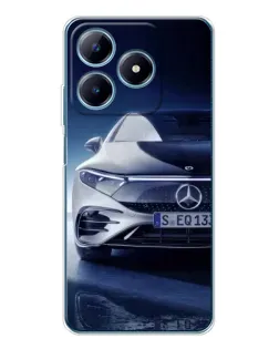 Чохол для Realme C63 4G з картинкою «Mercedes EQ — майбутнє»
