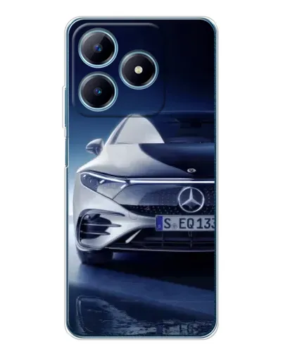 Чехол для Realme C63 4G с картинкой «Mercedes EQ — будущее» Чехол для Realme C63 4G с картинкой «Mercedes EQ — будущее»