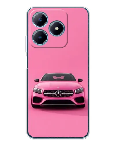 Чехол для Realme C63 4G с картинкой «Розовый Mercedes AMG» Чехол для Realme C63 4G с картинкой «Розовый Mercedes AMG»