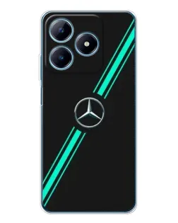 Чохол для Realme C63 4G з картинкою «Спортивні лінії Mercedes» Чохол для Realme C63 4G з картинкою «Спортивні лінії Mercedes»