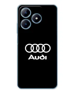 Чехол для Realme C63 4G с картинкой «Классическое лого Audi»